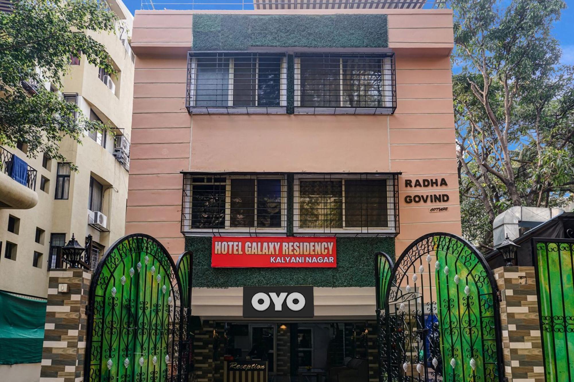 Hotel Galaxy Residency Kalyani Nagar Pune Eksteriør billede